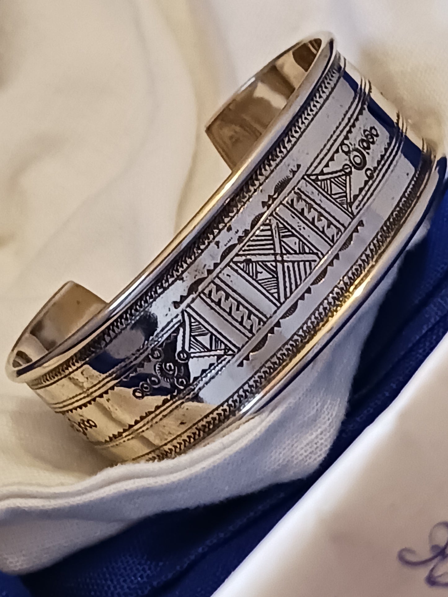 Bracelet touareg en laiton