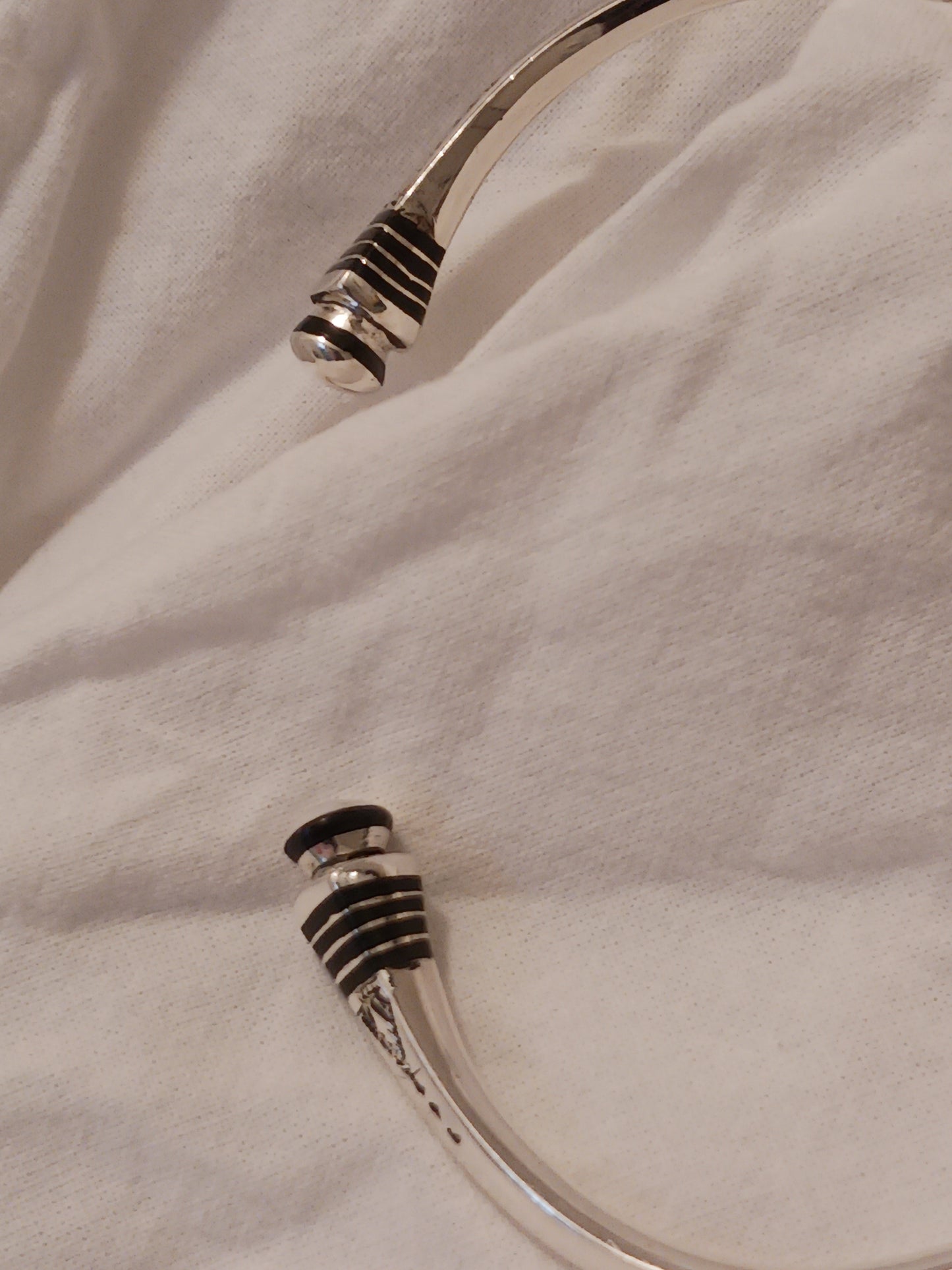 Bracelet en argent massif