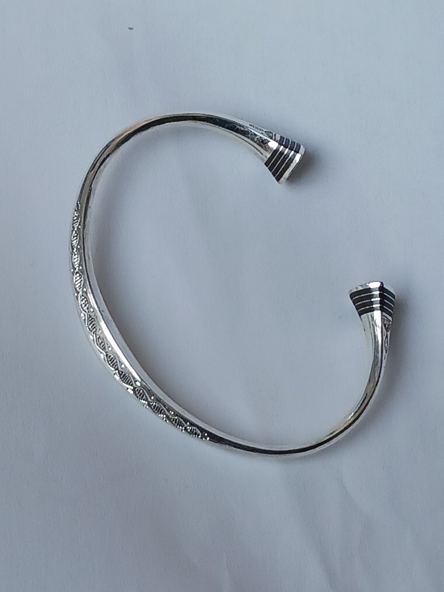 Bracelet en argent massif