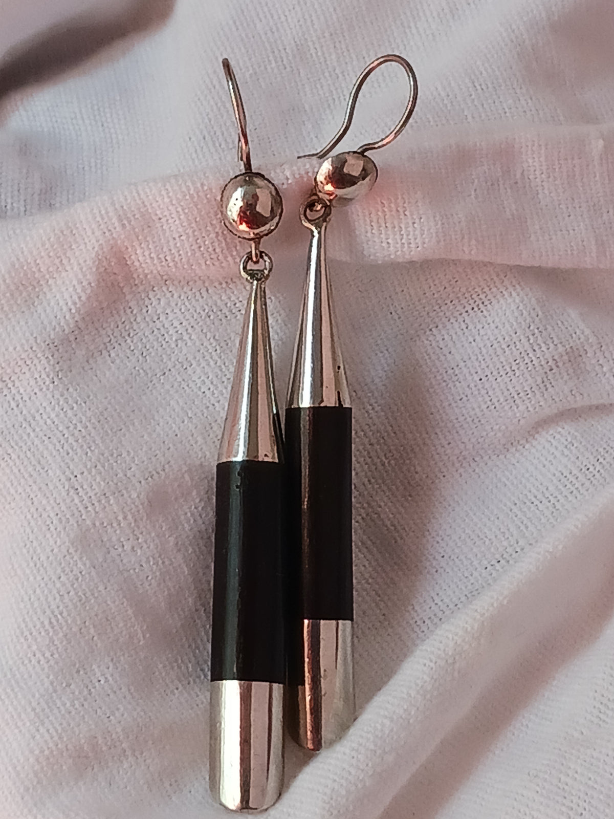 Boucles d'oreilles touareg en argent massif