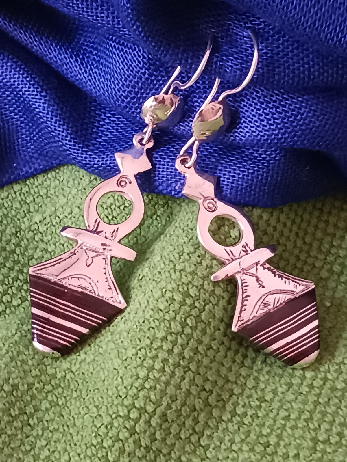 Boucles d'oreilles touarègue