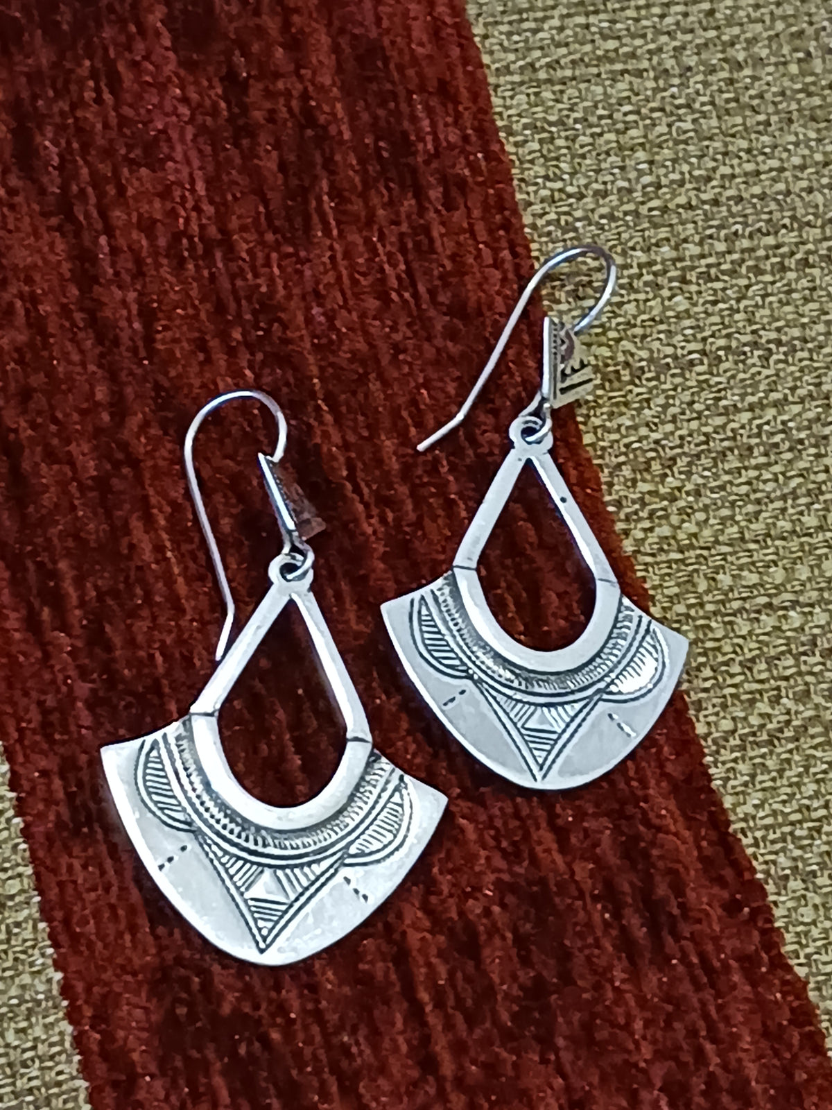 Boucles d'oreilles touarègue