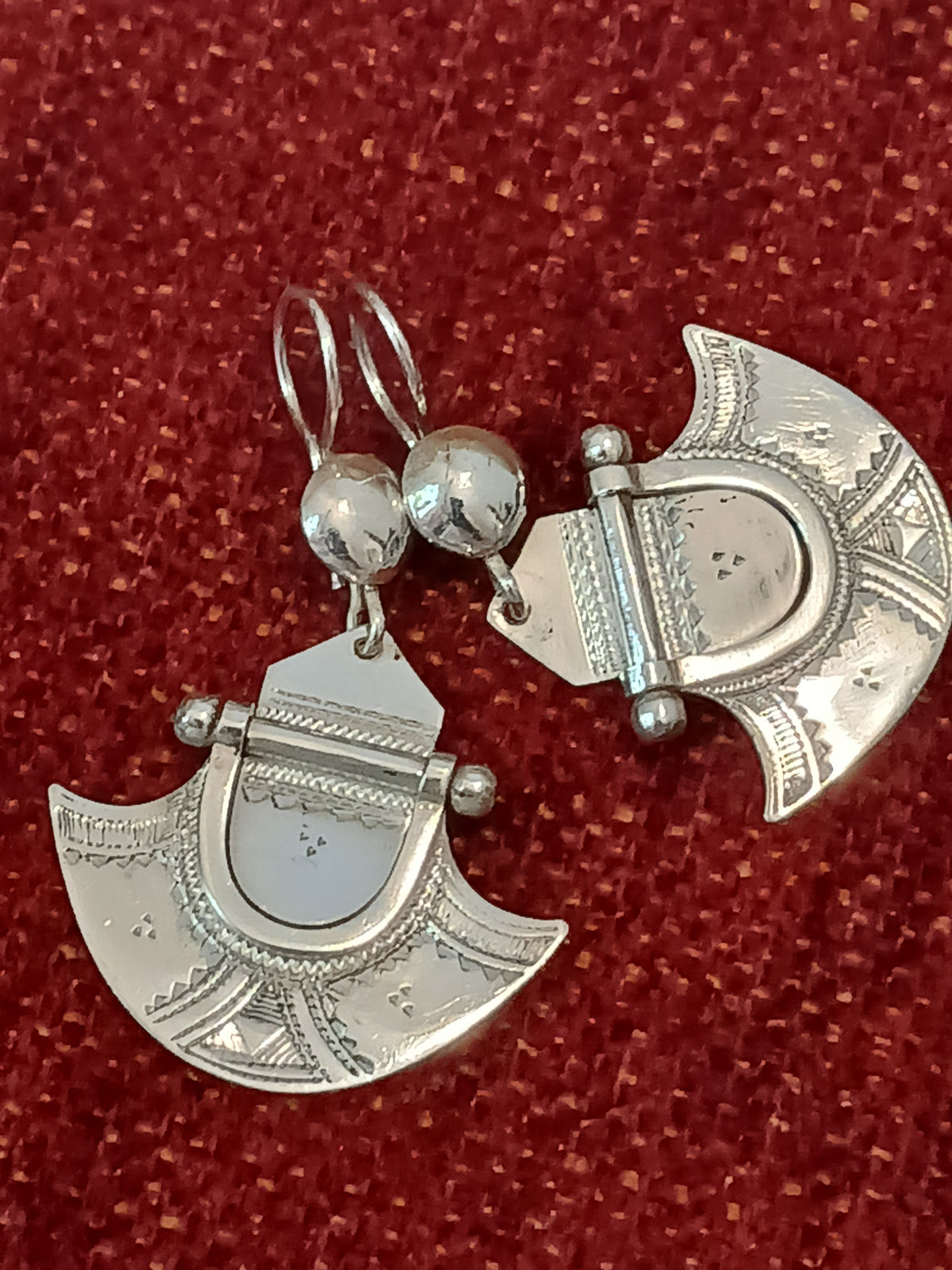 Boucles d'oreilles touarègue