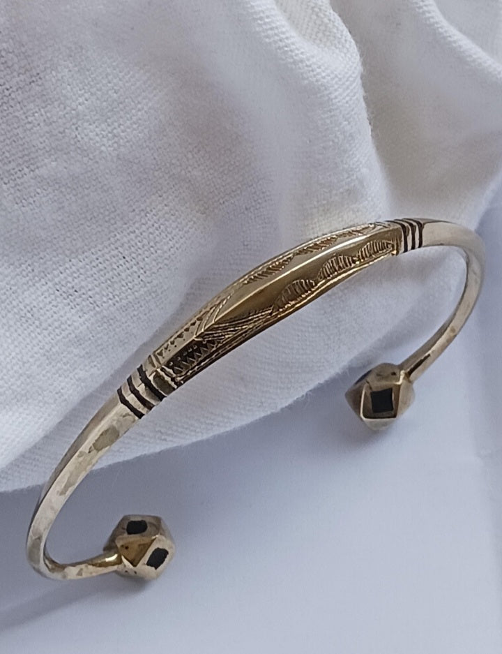 Bracelet touareg en laiton