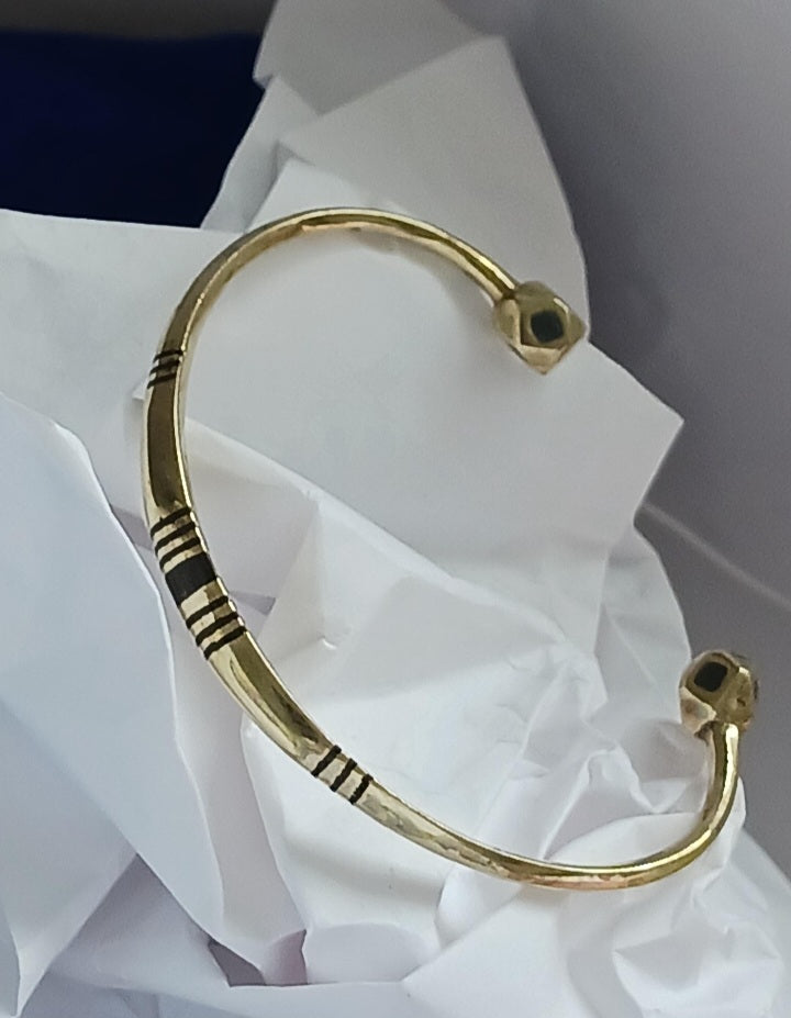 Bracelet touareg en laiton