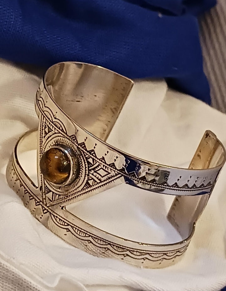 Bracelet touareg en laiton