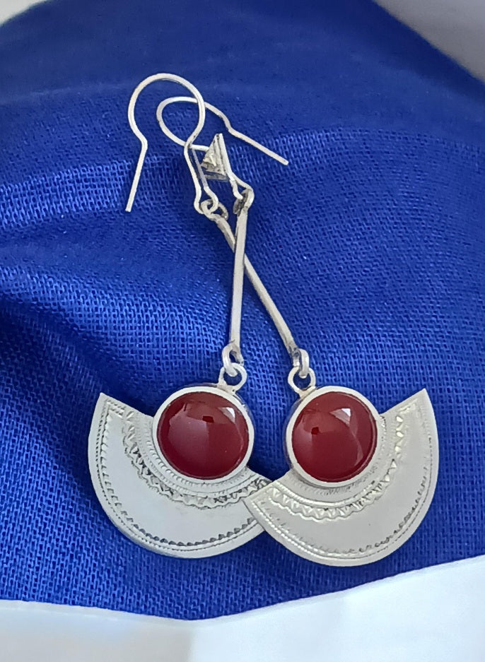 Boucles d'oreilles touarègue