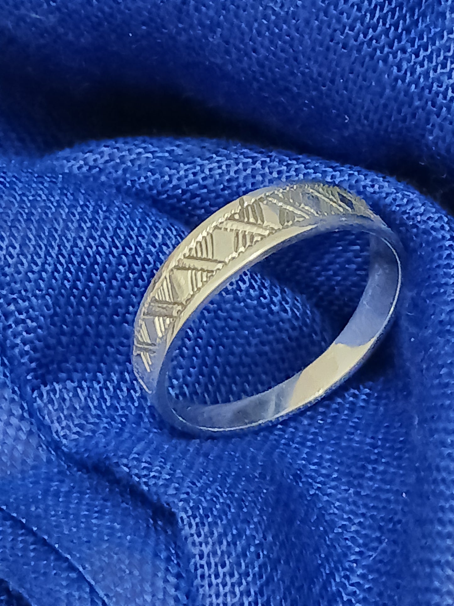 Bague touareg en argent massif