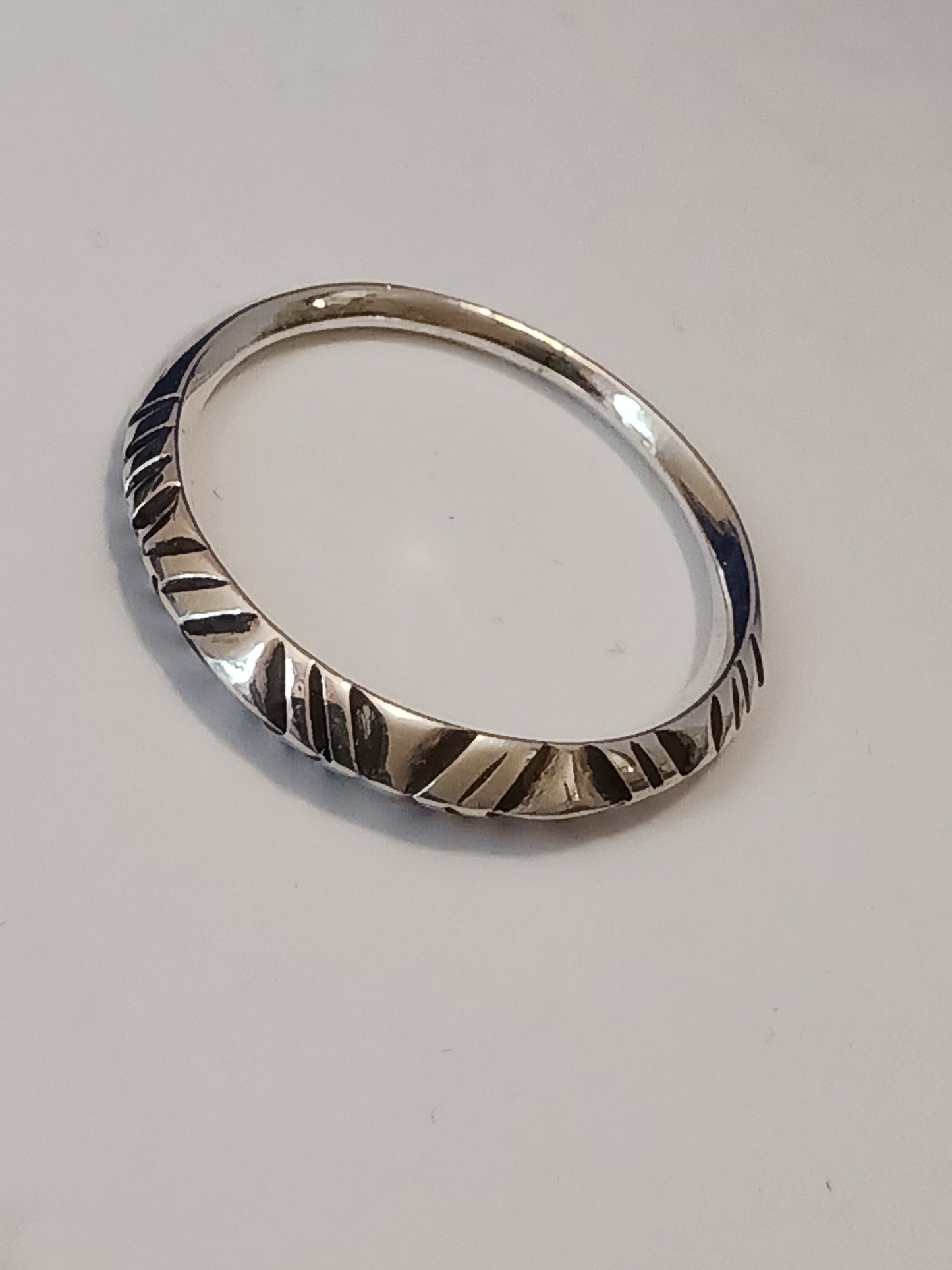 Bague touareg en argent massif