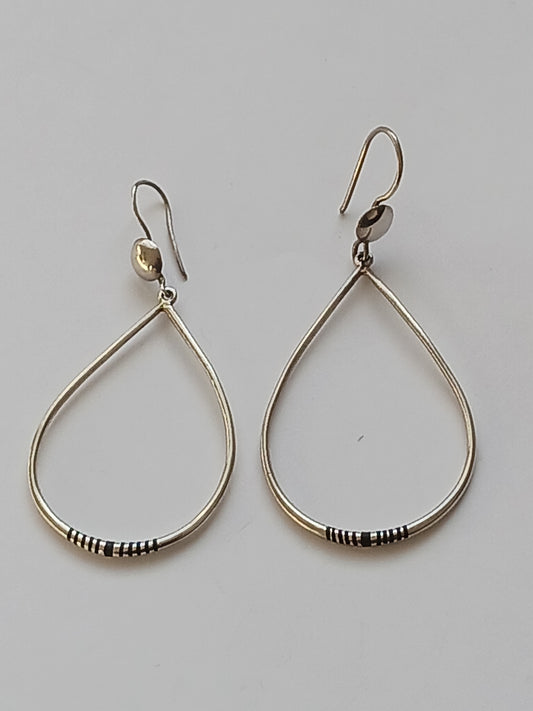 Boucles d'oreilles d'inspiration touarègue