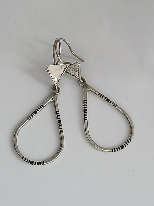 Boucles d'oreilles d'inspiration touarègue