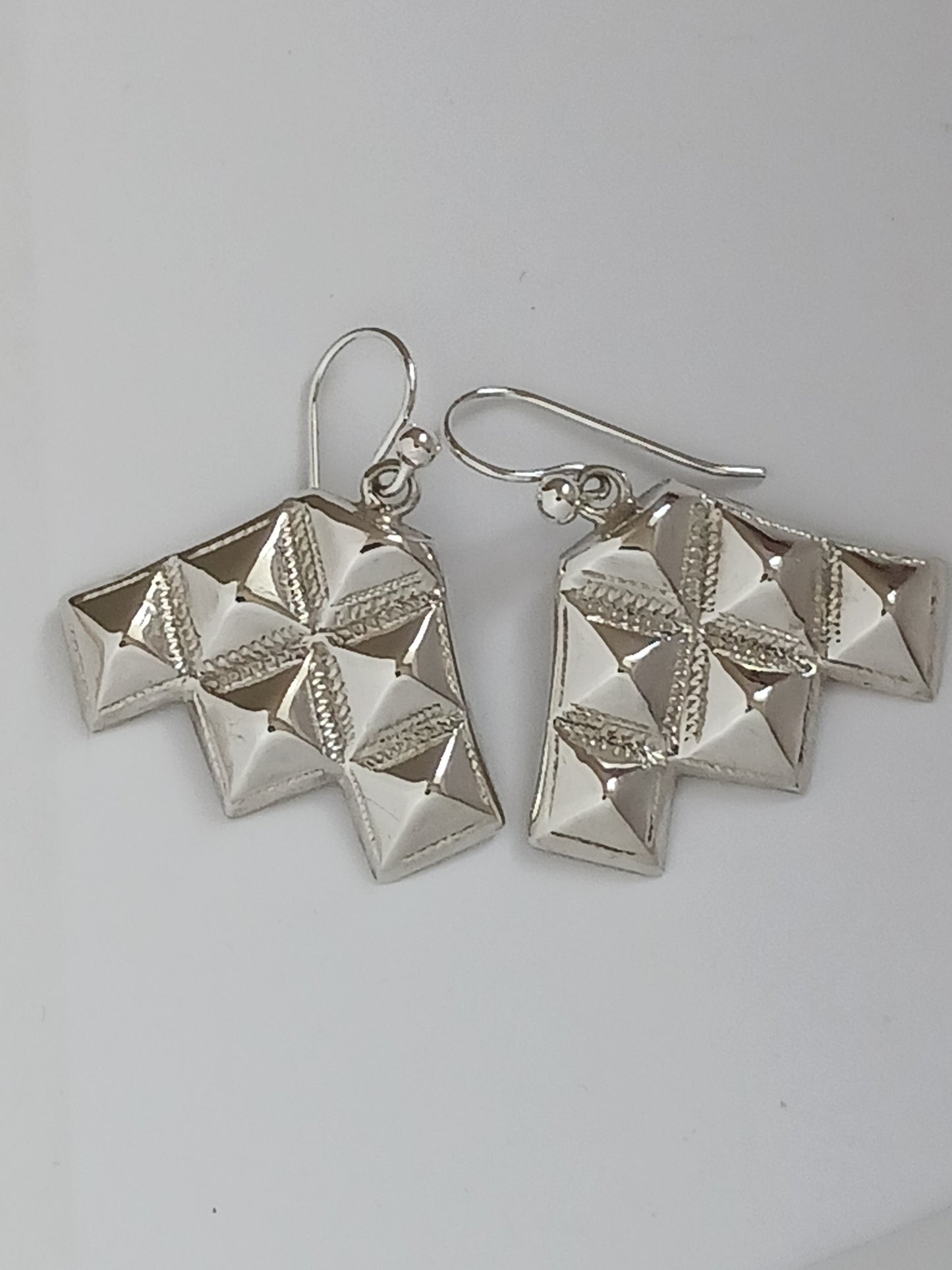 Boucles d'oreilles touareg Amumette en argent massif