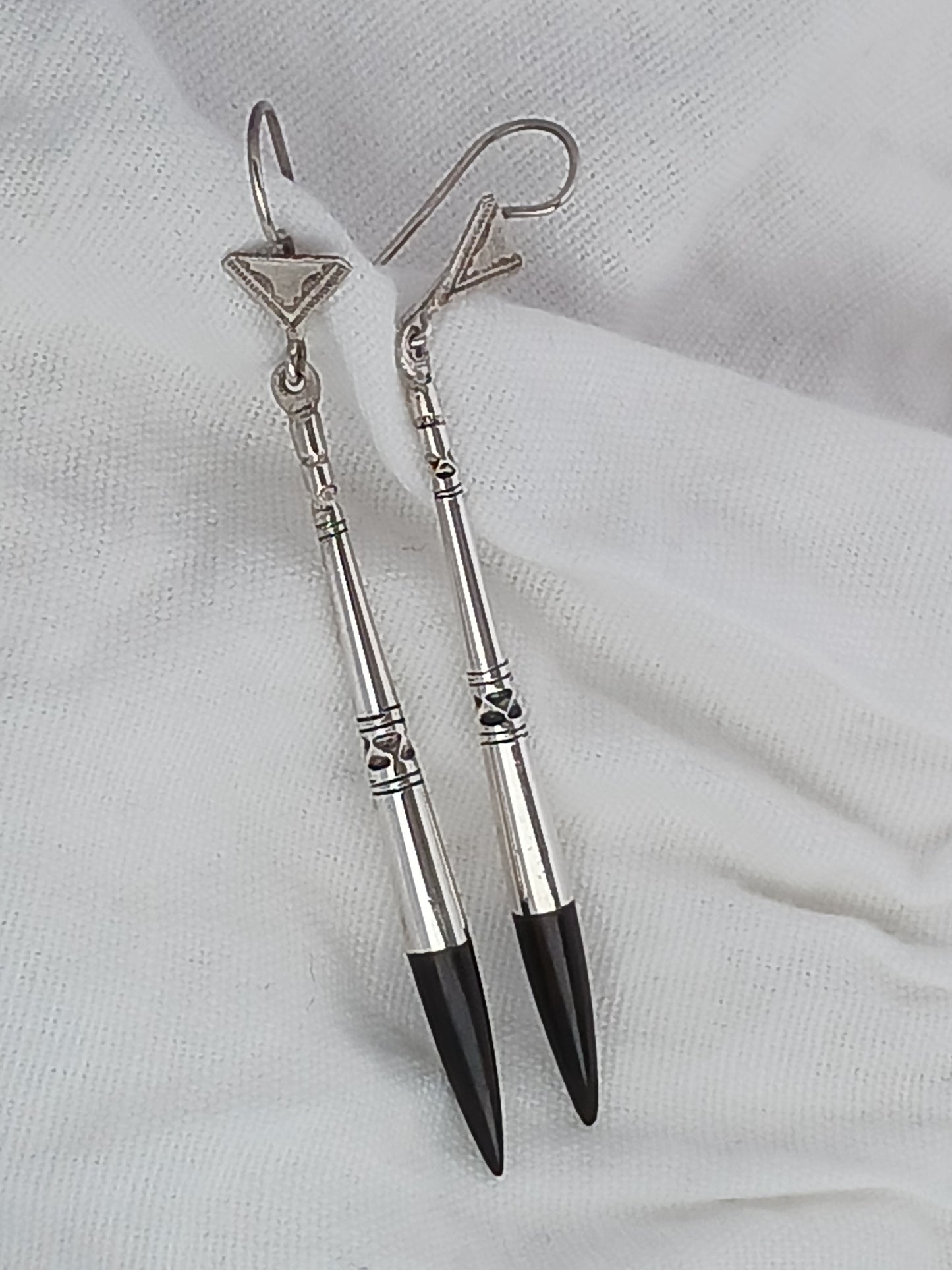 Boucles d'oreilles d'inspiration touarègue