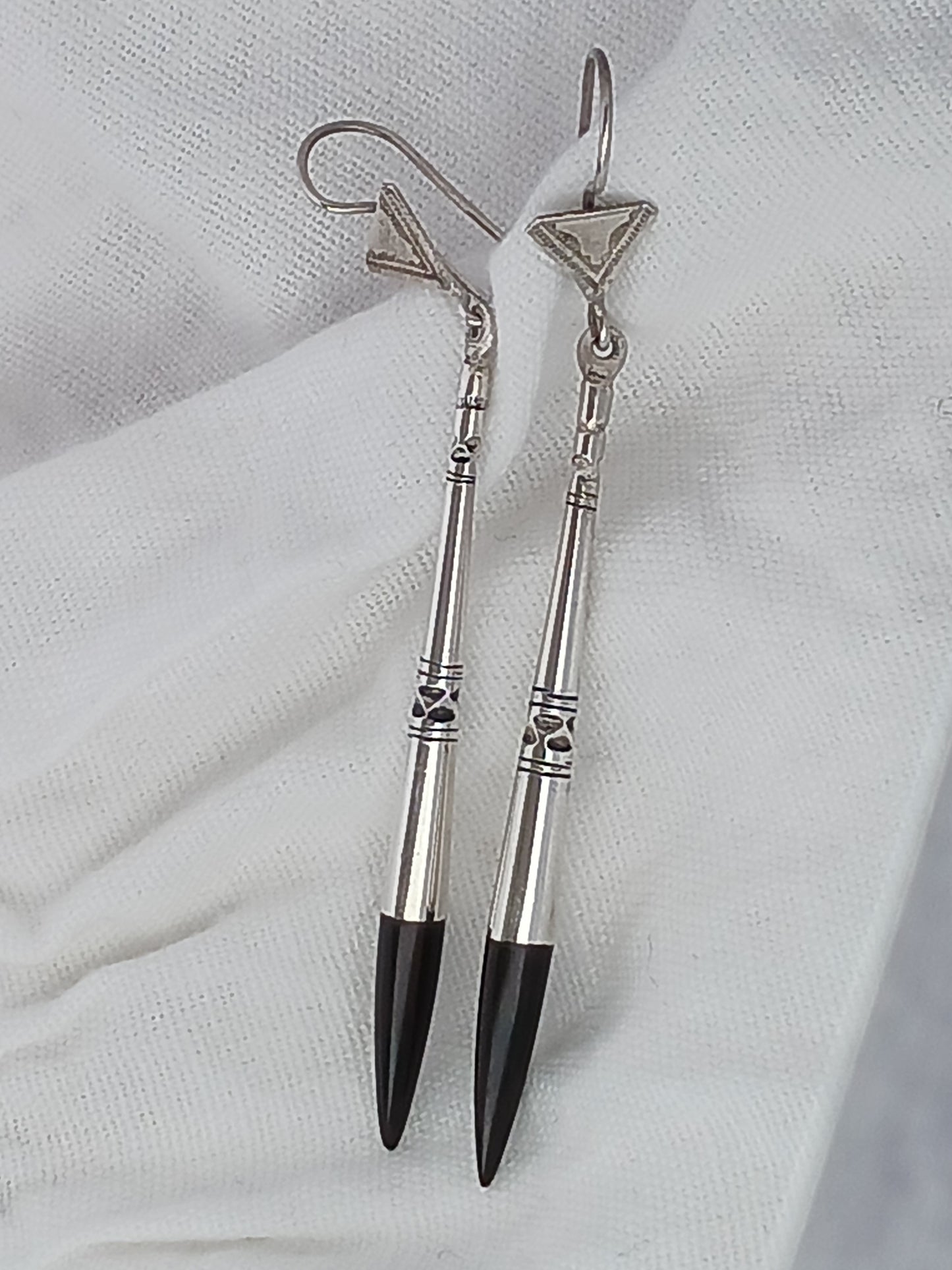 Boucles d'oreilles d'inspiration touarègue
