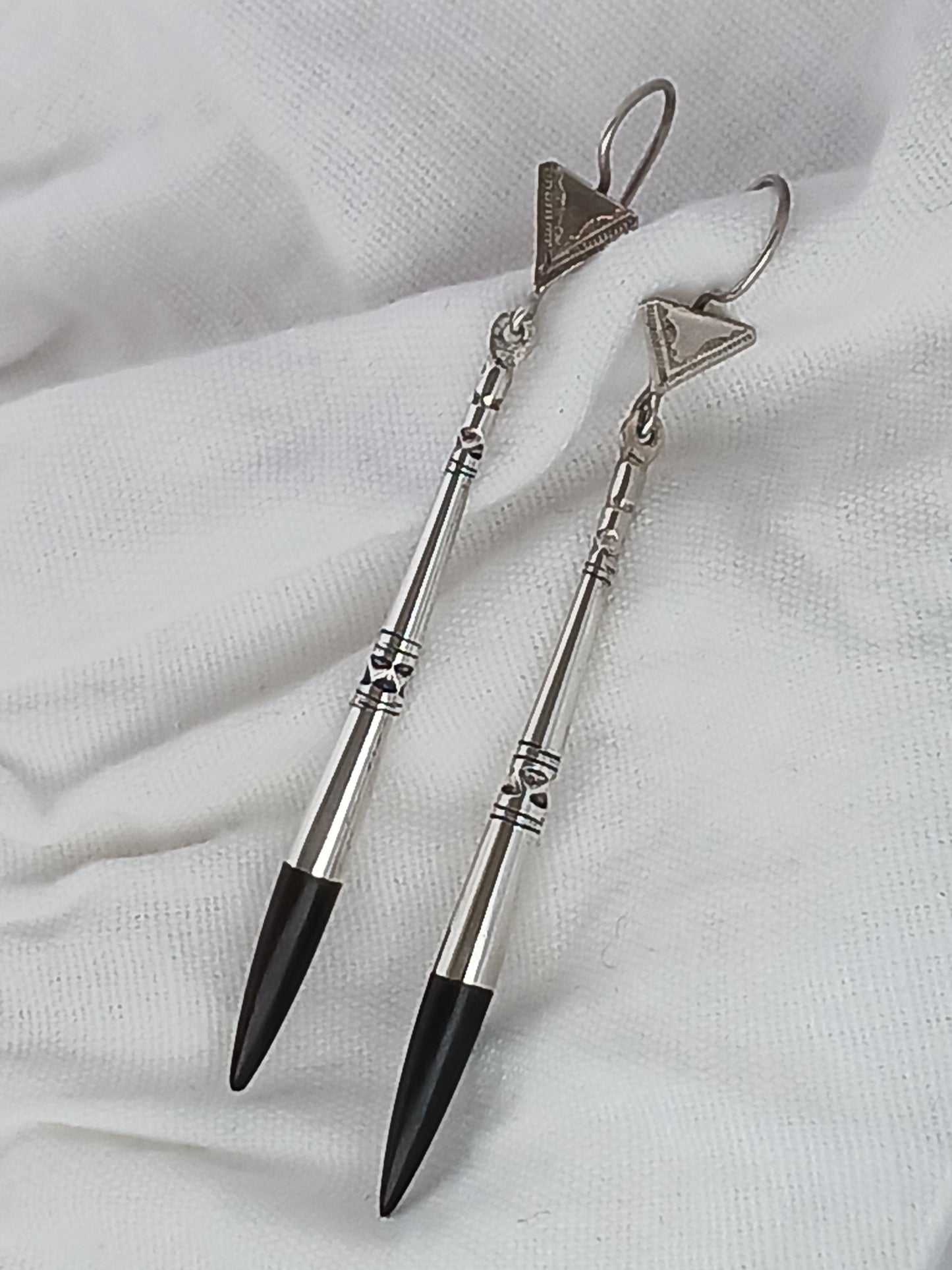 Boucles d'oreilles d'inspiration touarègue