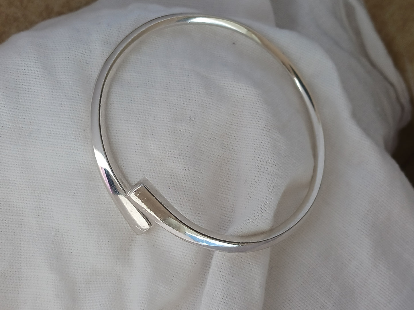 Bracelet en argent massif
