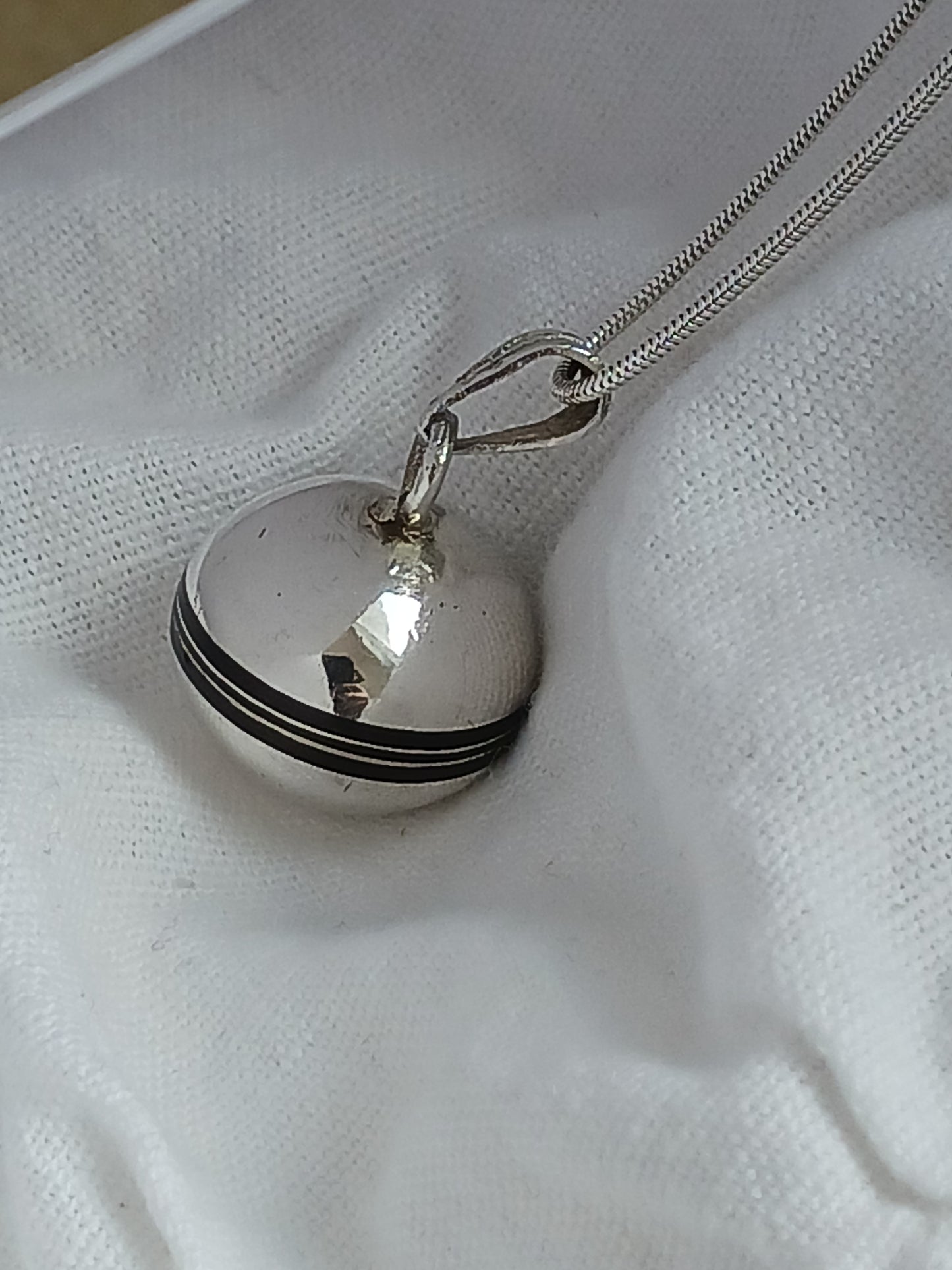 Pendentif argent massif