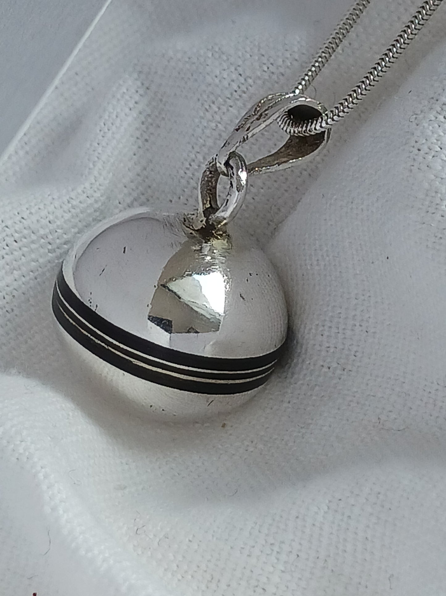 Pendentif argent massif