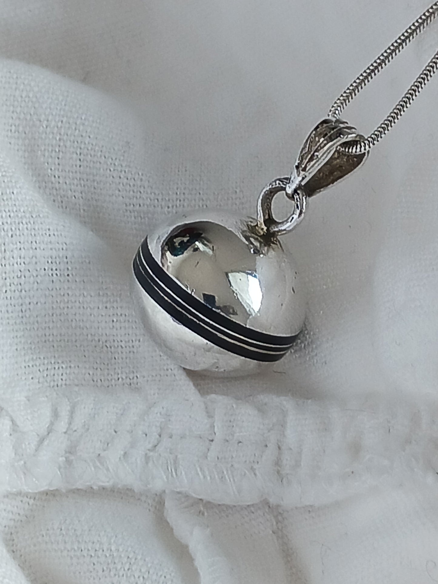 Pendentif argent massif