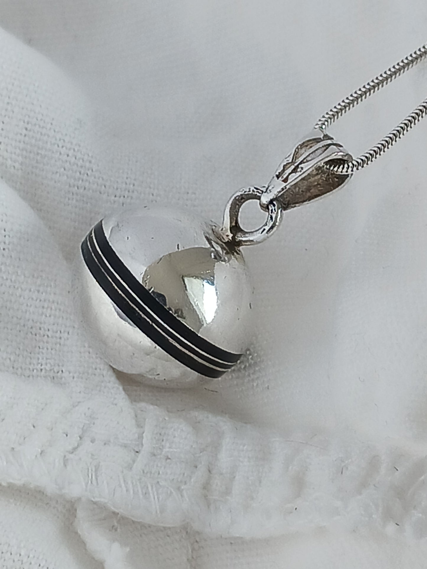 Pendentif argent massif