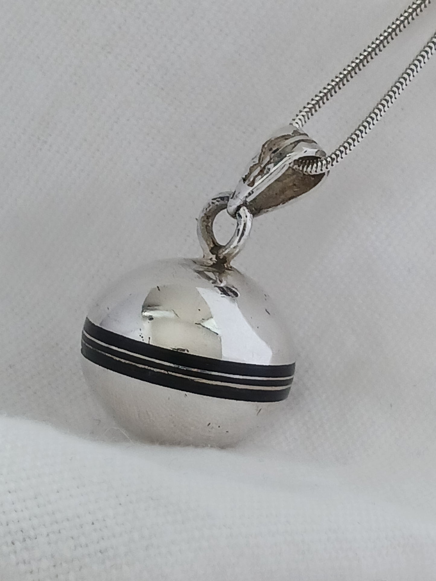 Pendentif argent massif