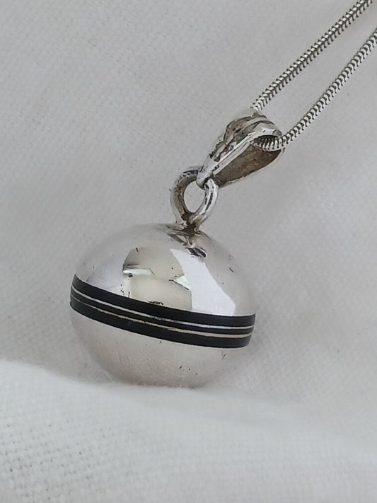 Pendentif argent massif
