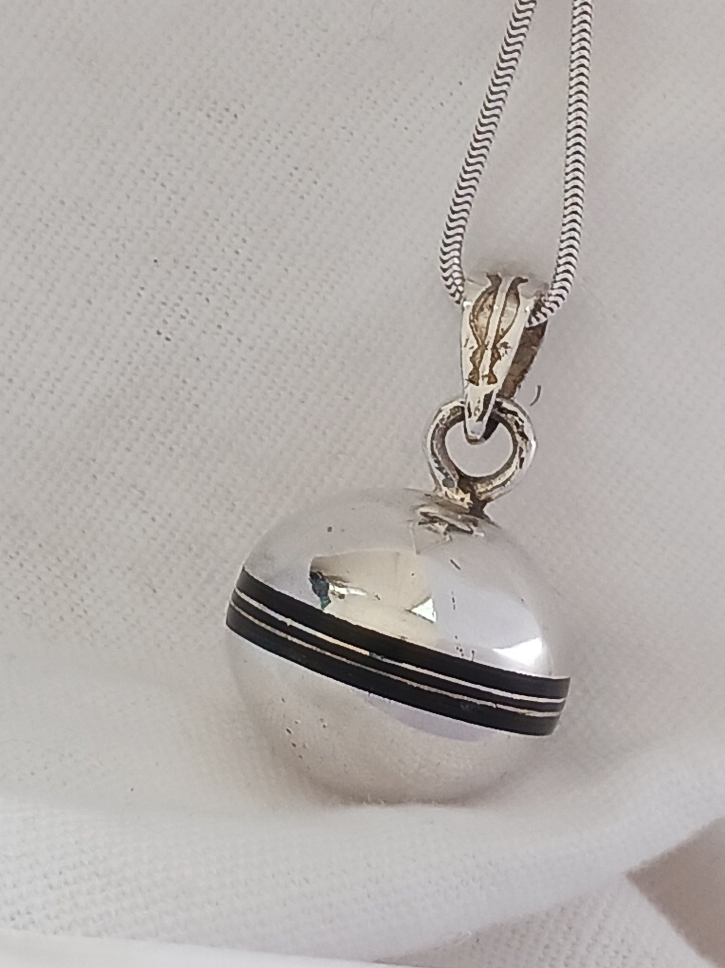Pendentif argent massif
