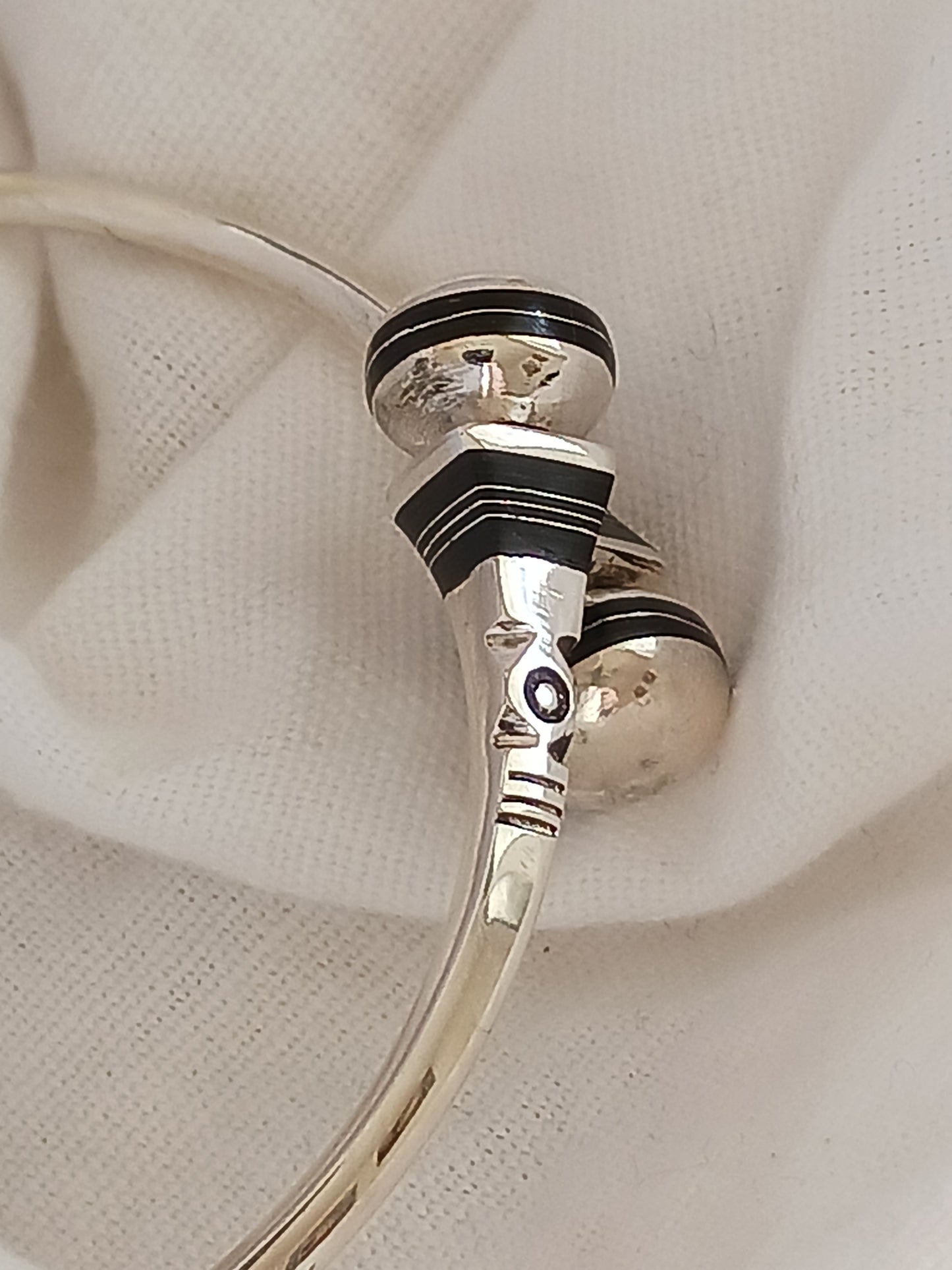 Bracelet en argent massif