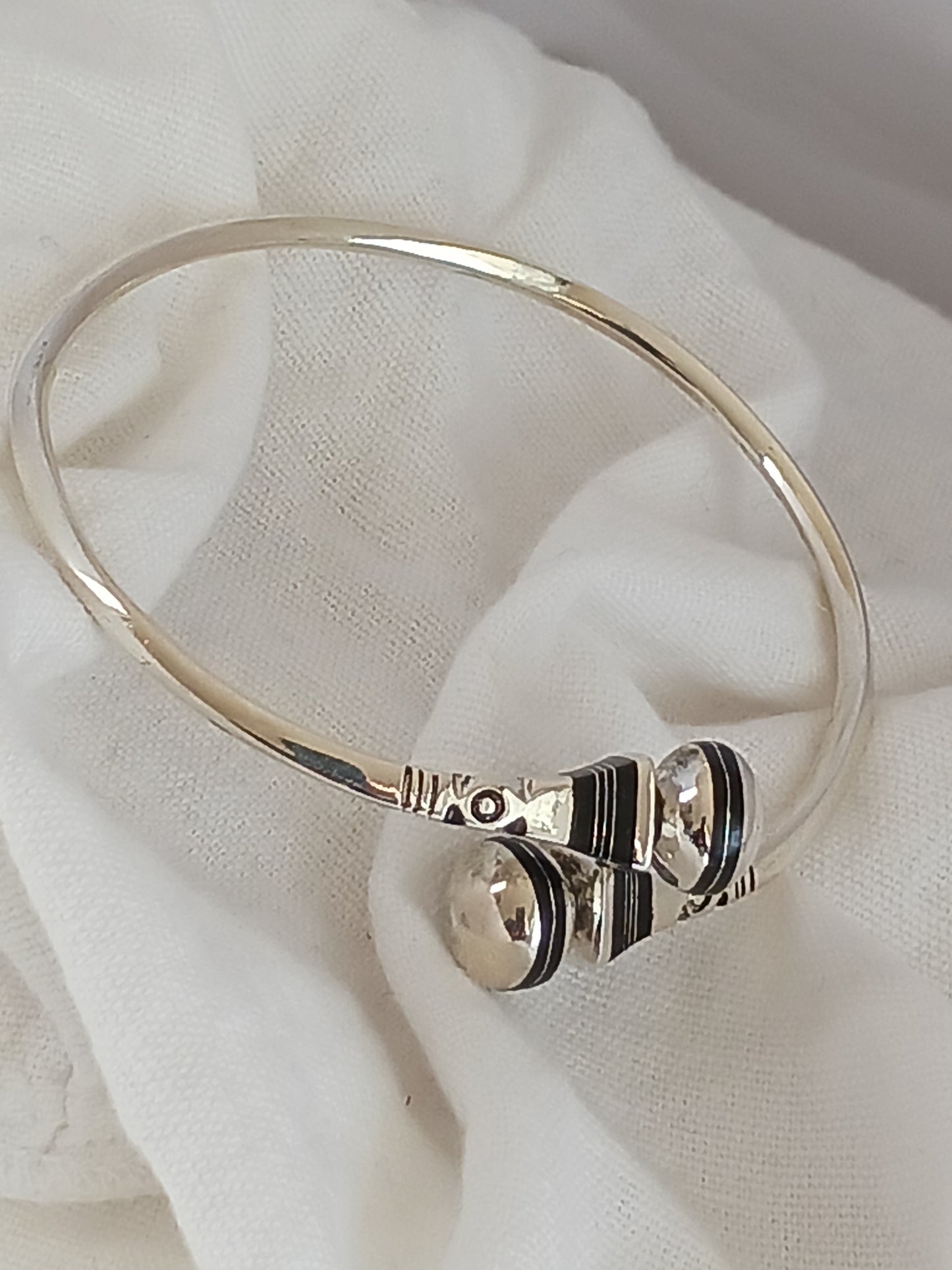 Bracelet en argent massif