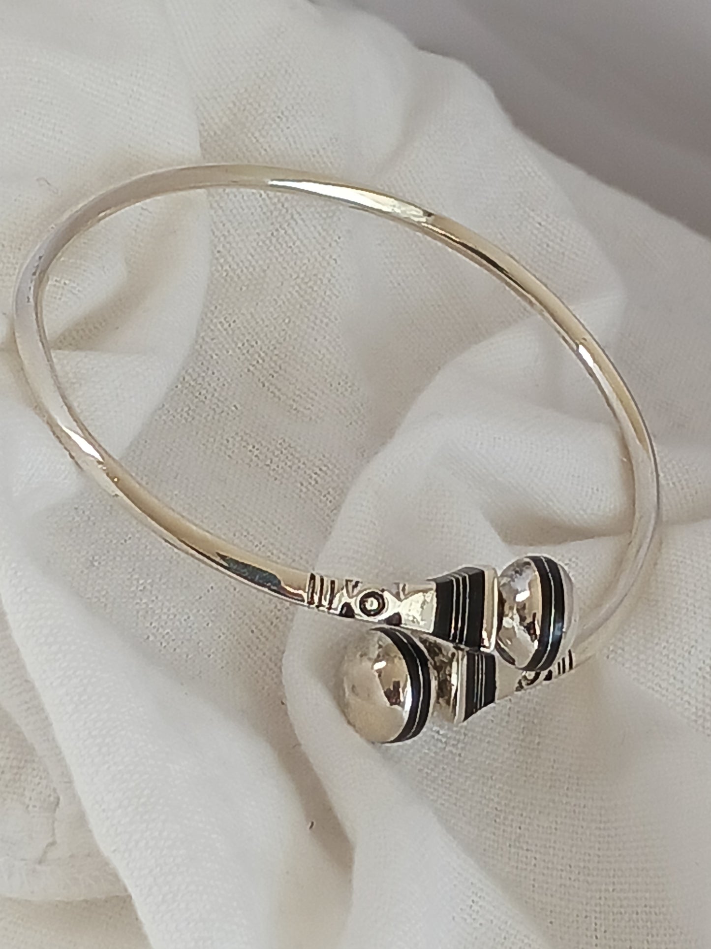 Bracelet en argent massif