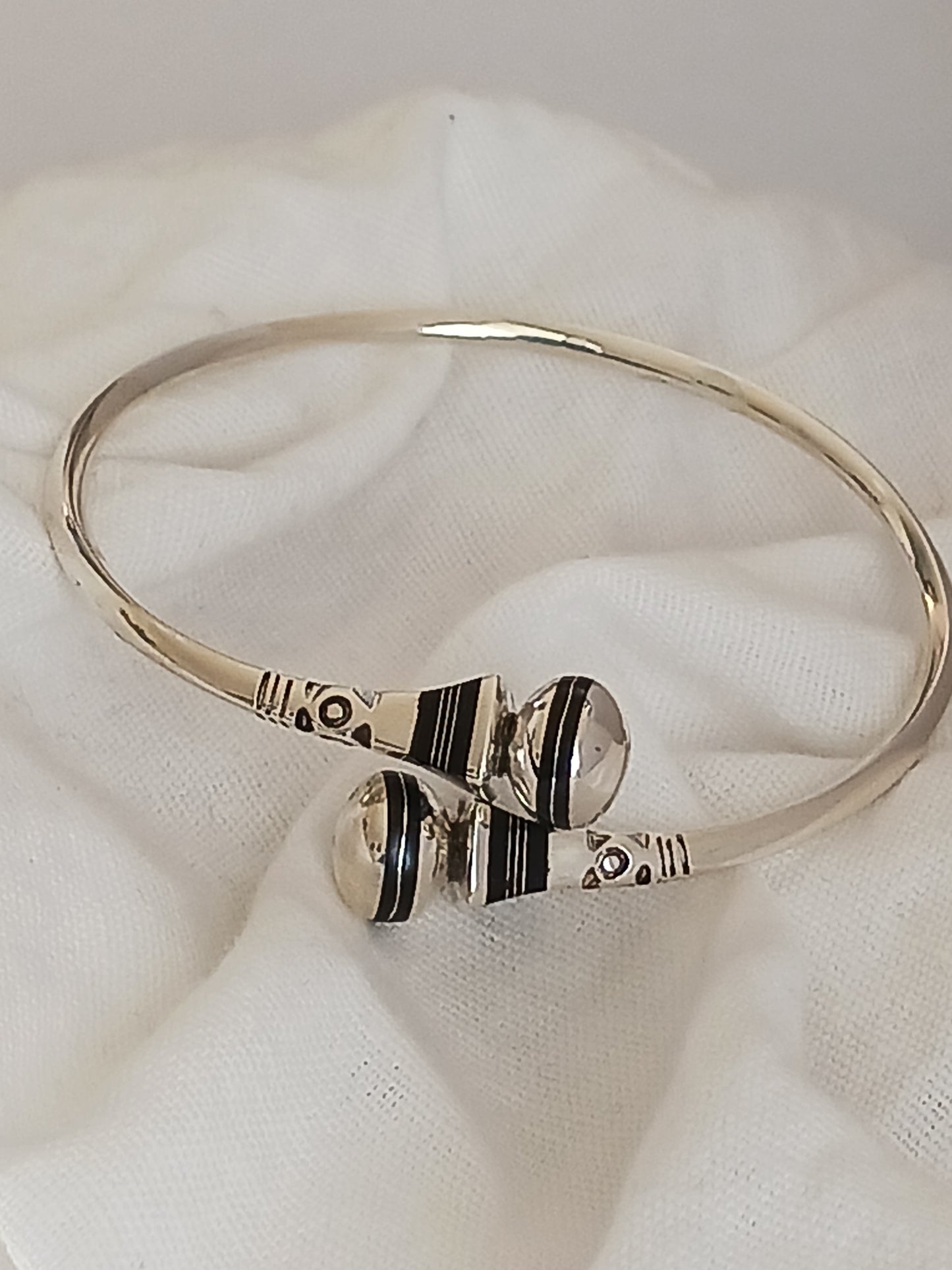 Bracelet en argent massif
