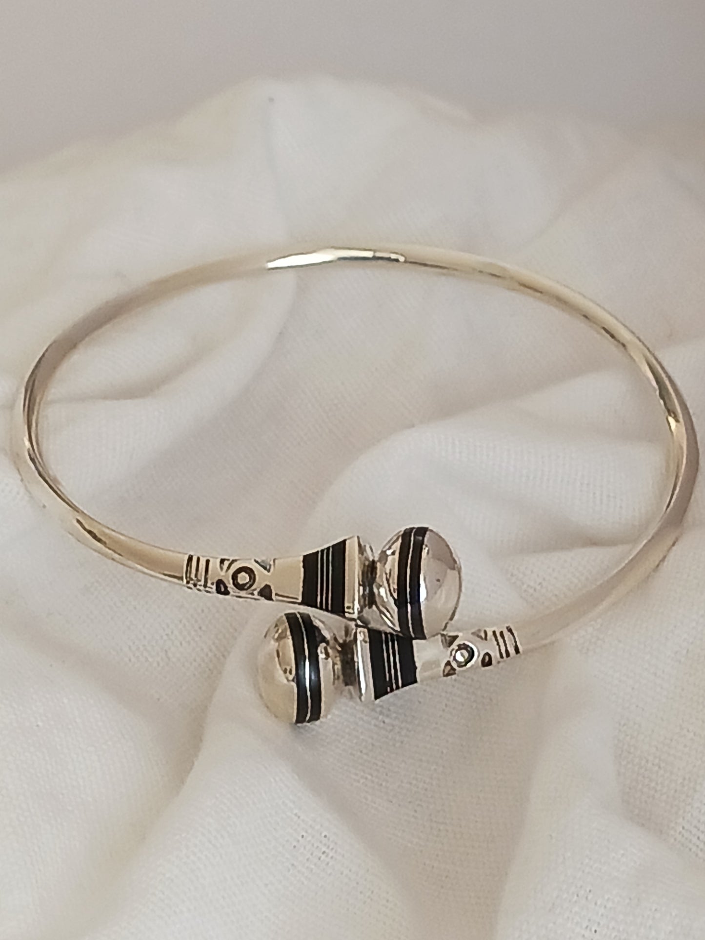 Bracelet en argent massif