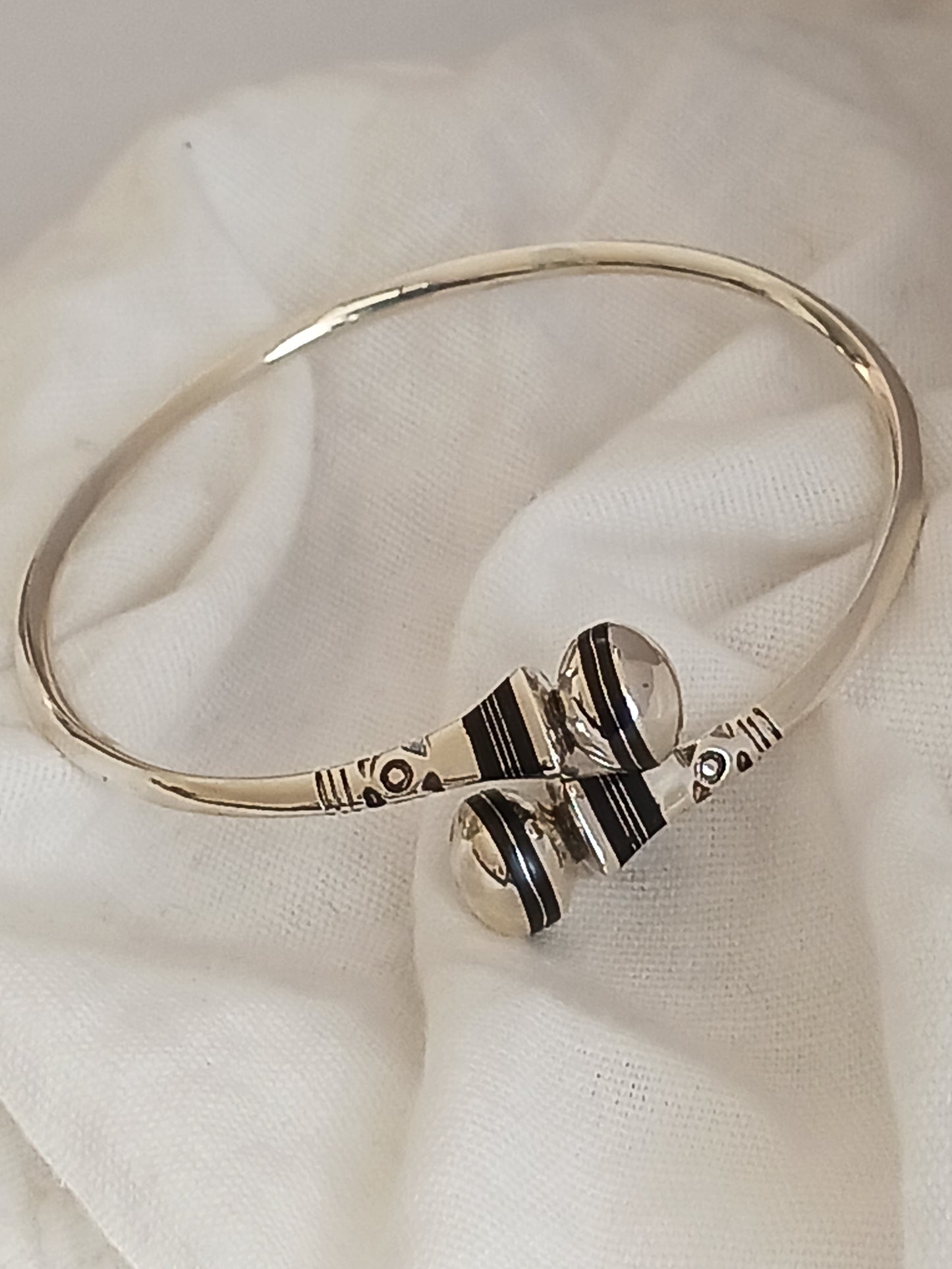 Bracelet en argent massif