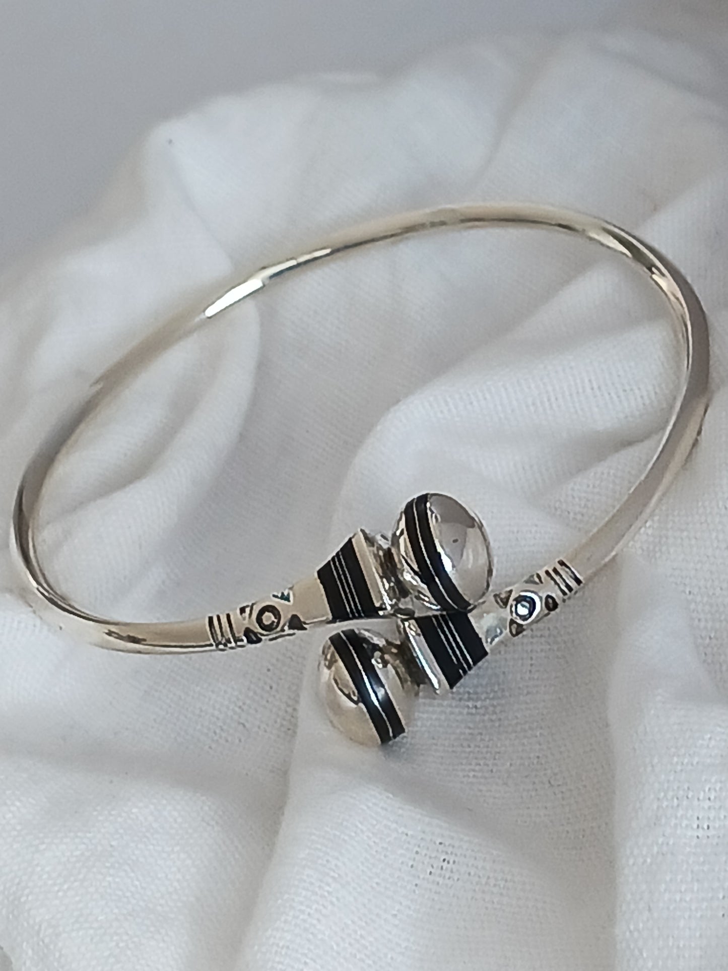 Bracelet en argent massif