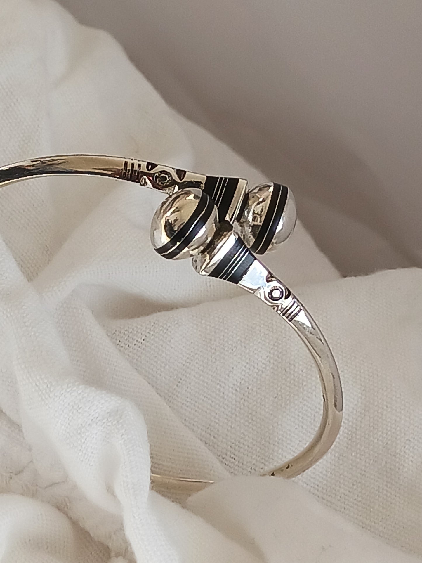 Bracelet en argent massif