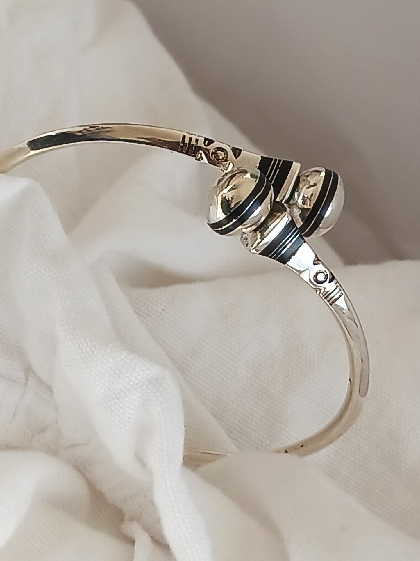 Bracelet en argent massif