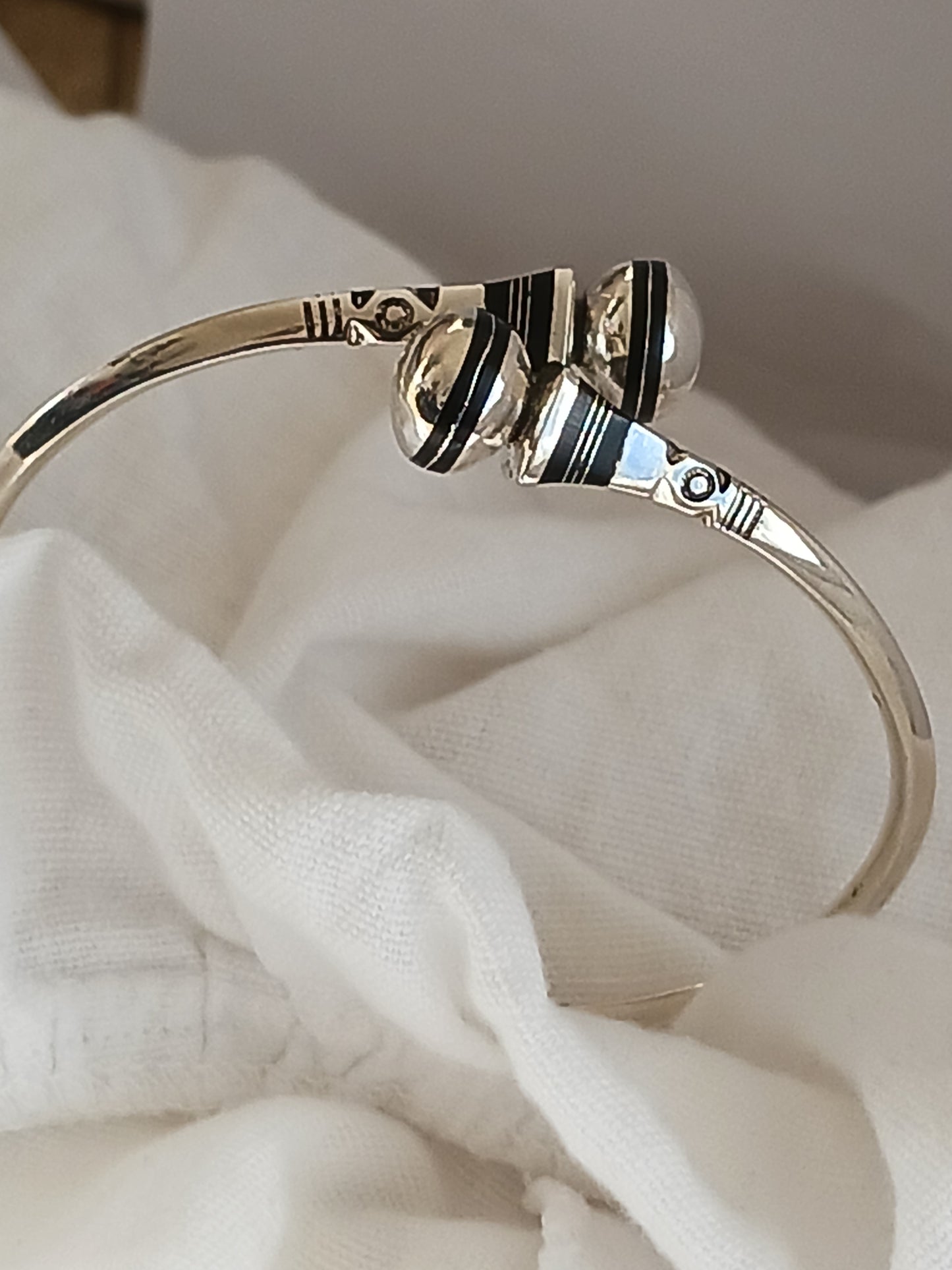 Bracelet en argent massif
