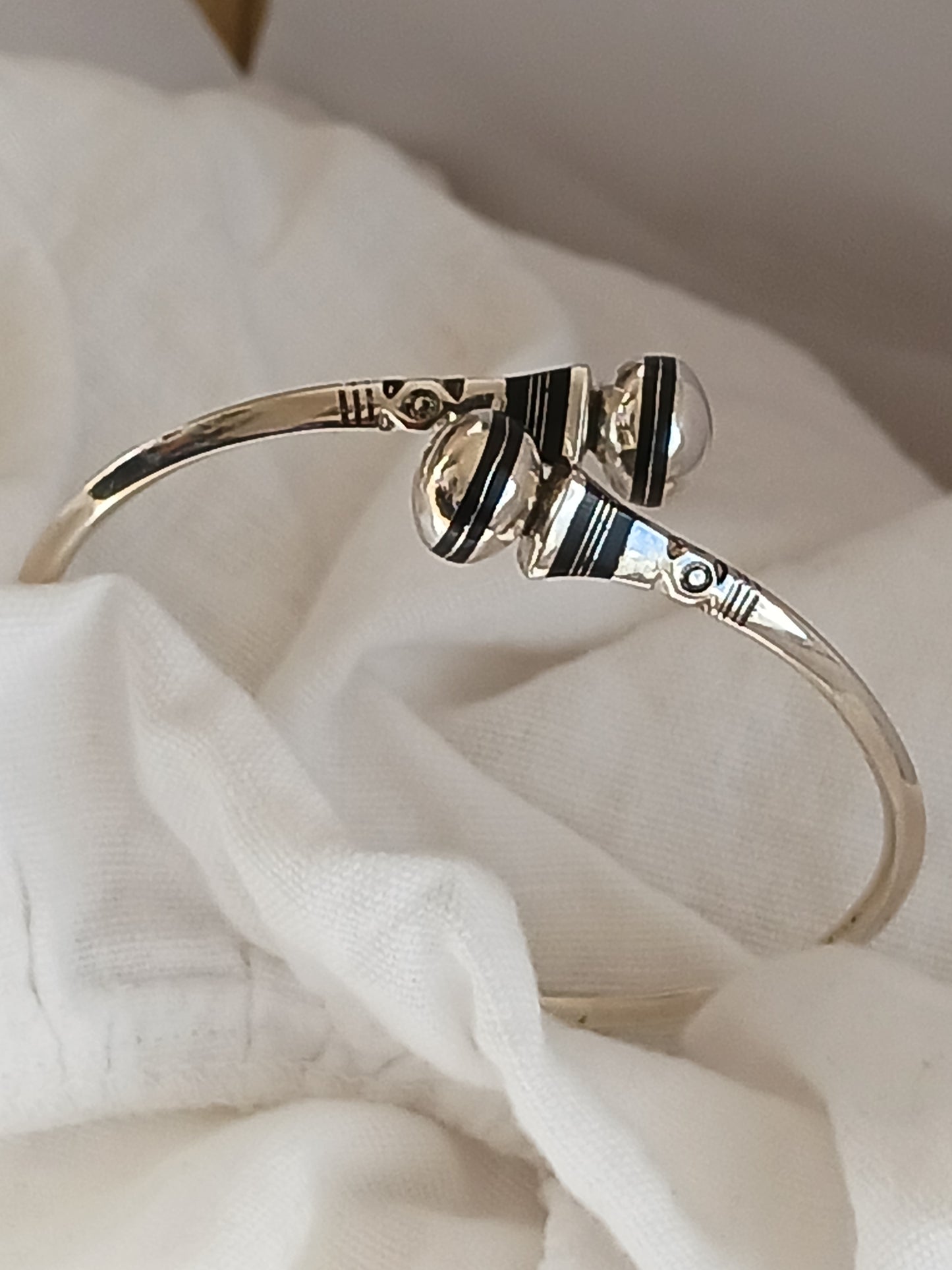 Bracelet en argent massif