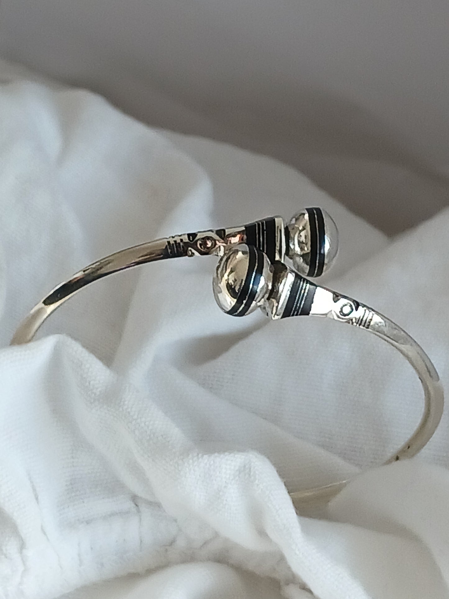 Bracelet en argent massif