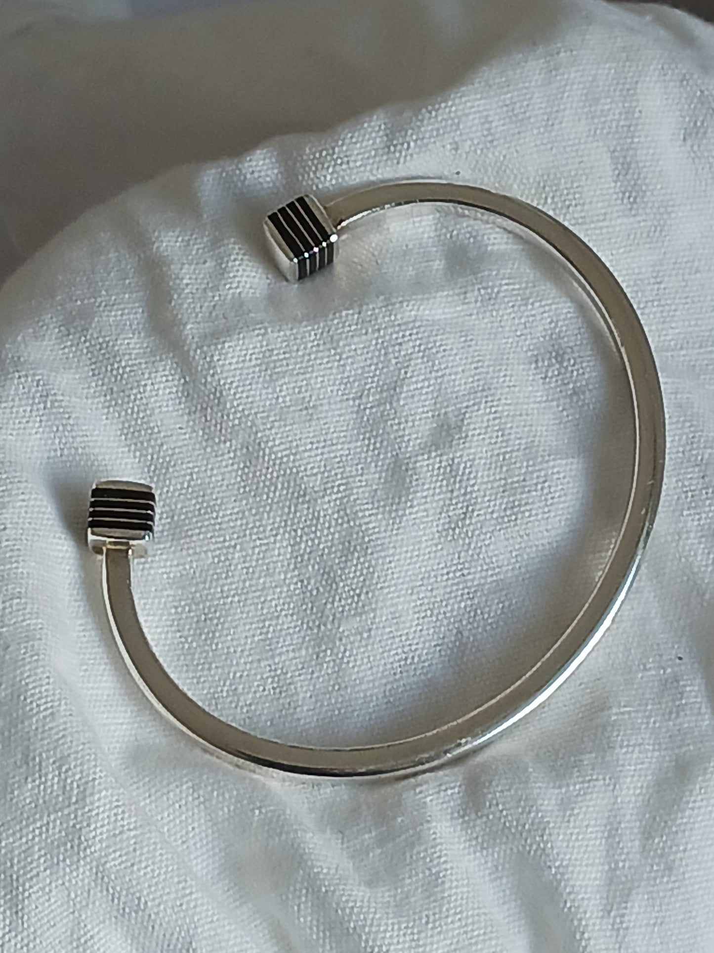 Bracelet en argent massif