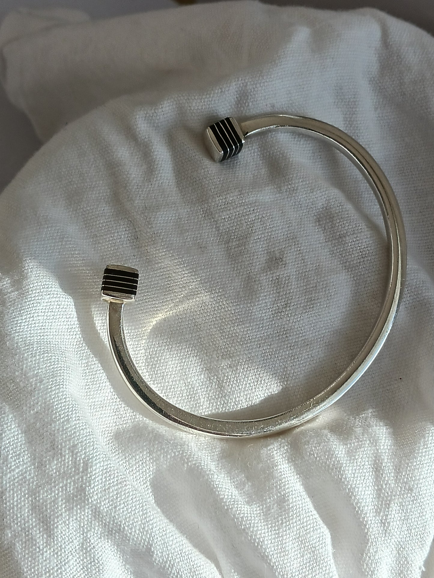 Bracelet en argent massif
