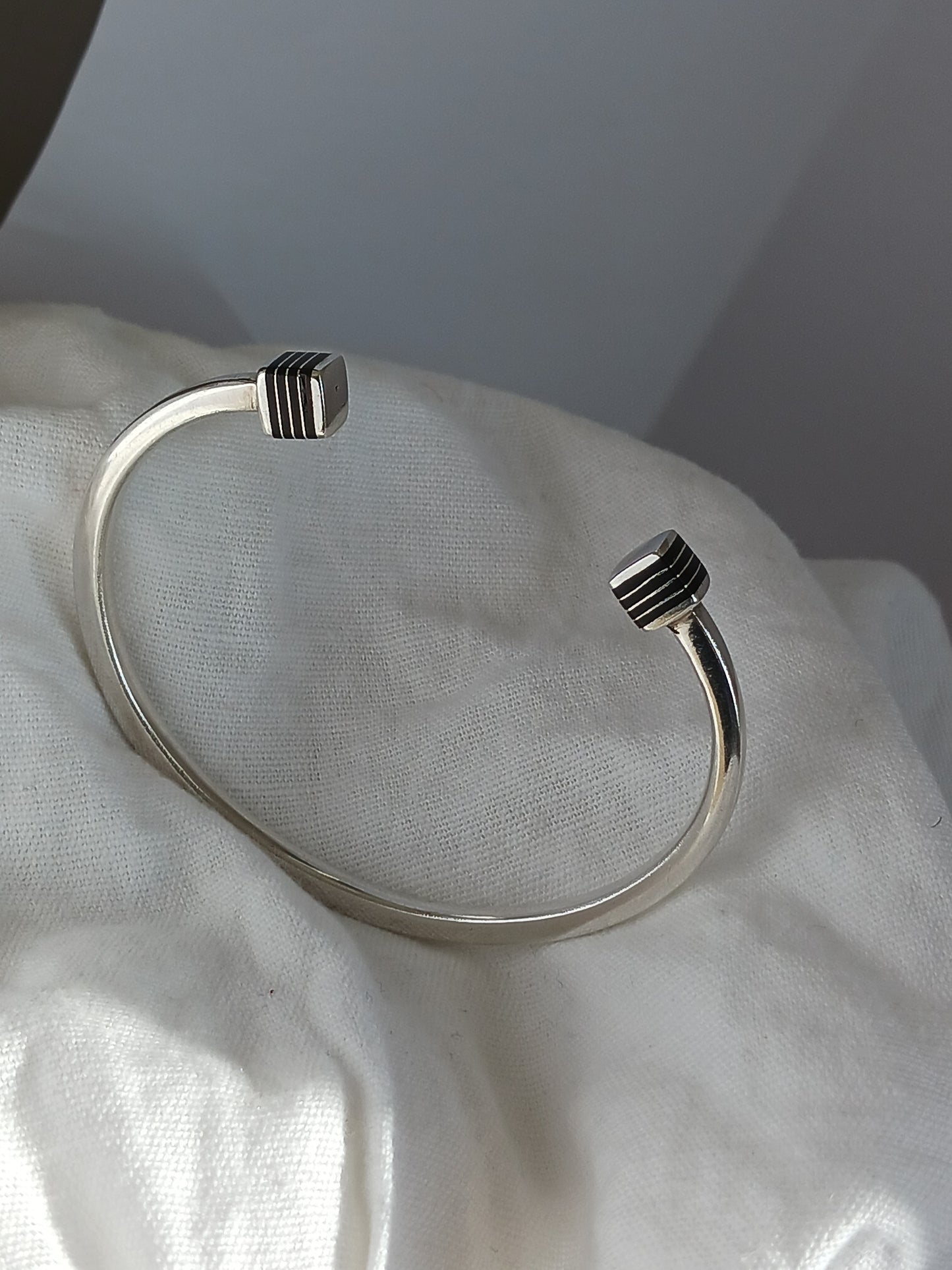 Bracelet en argent massif