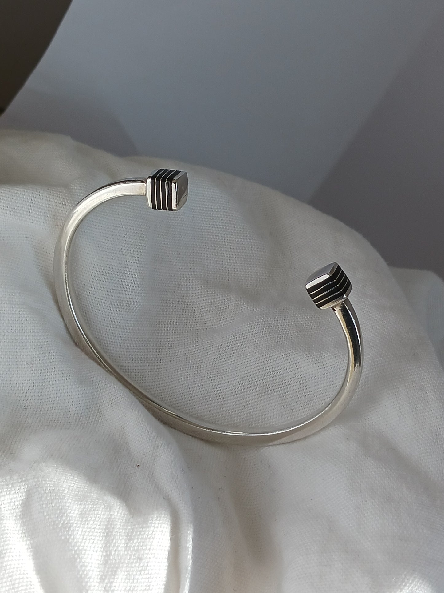 Bracelet en argent massif