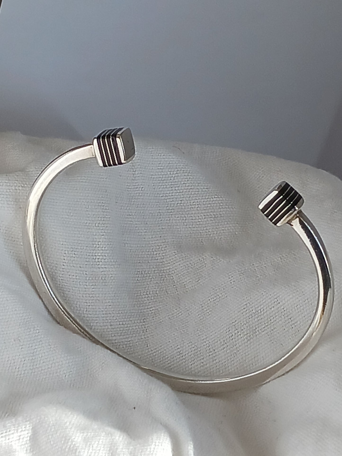 Bracelet en argent massif