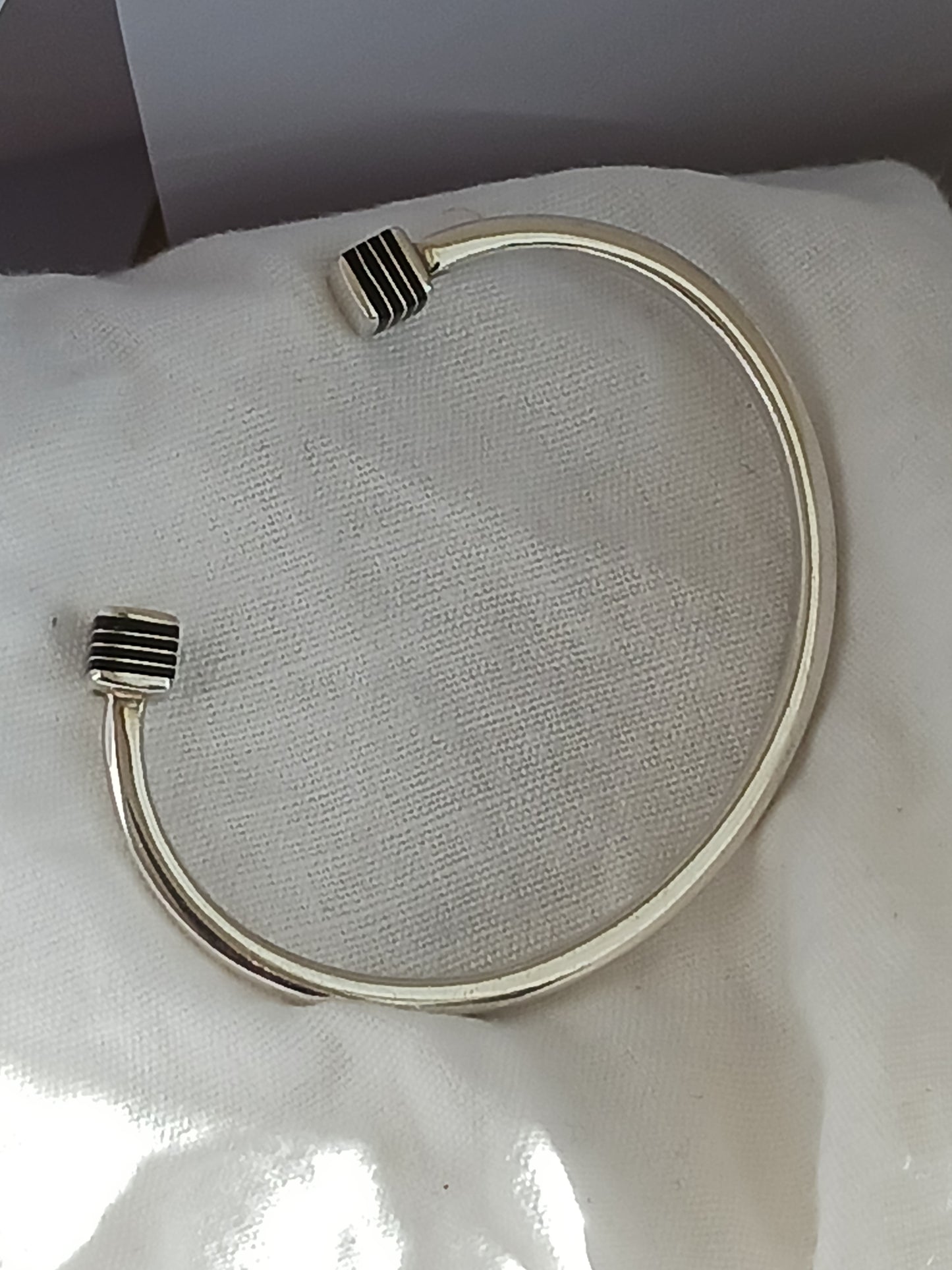 Bracelet en argent massif