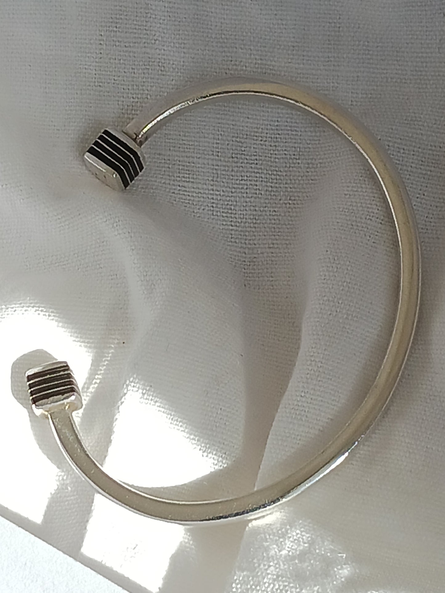 Bracelet en argent massif