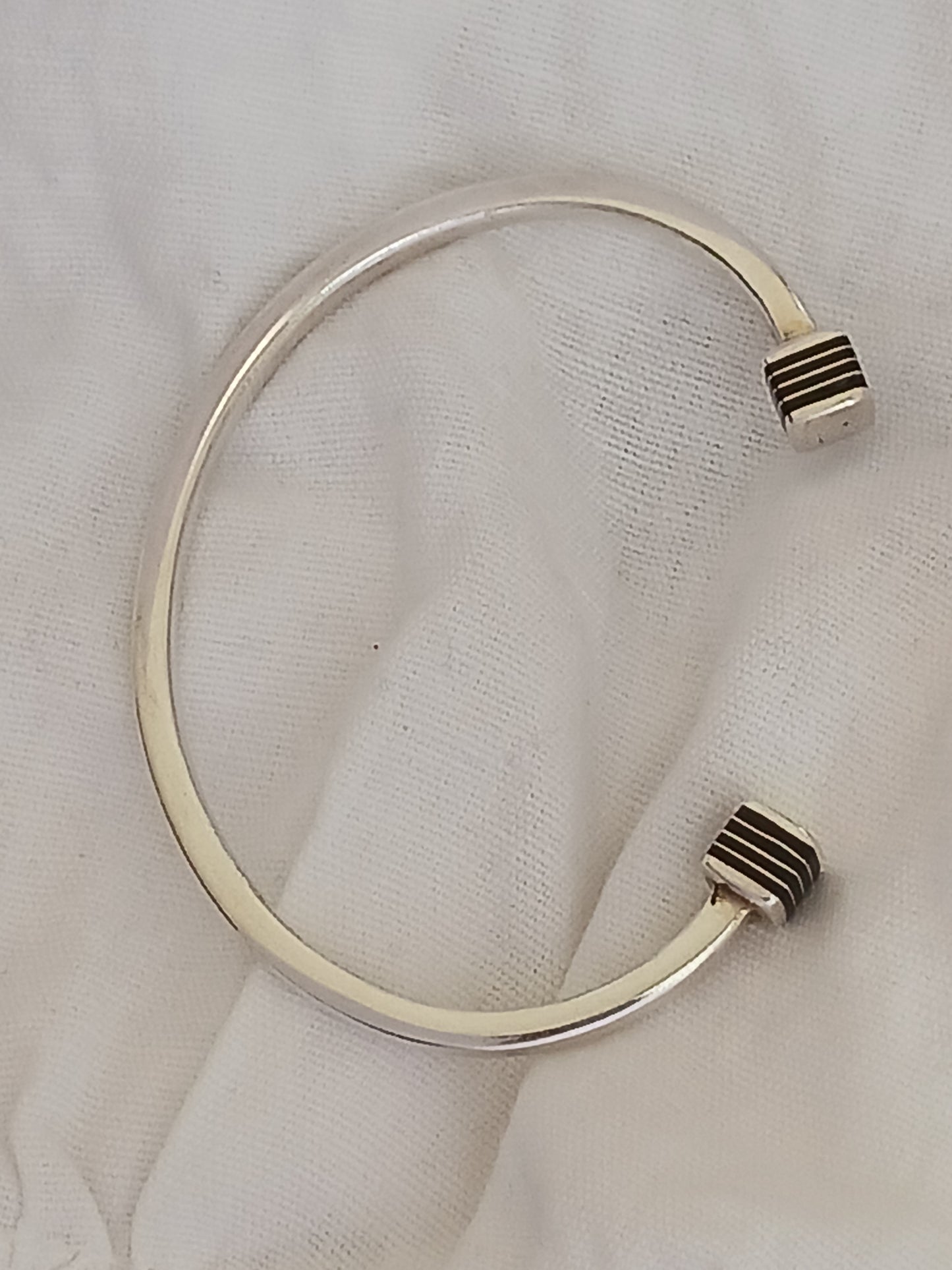 Bracelet en argent massif