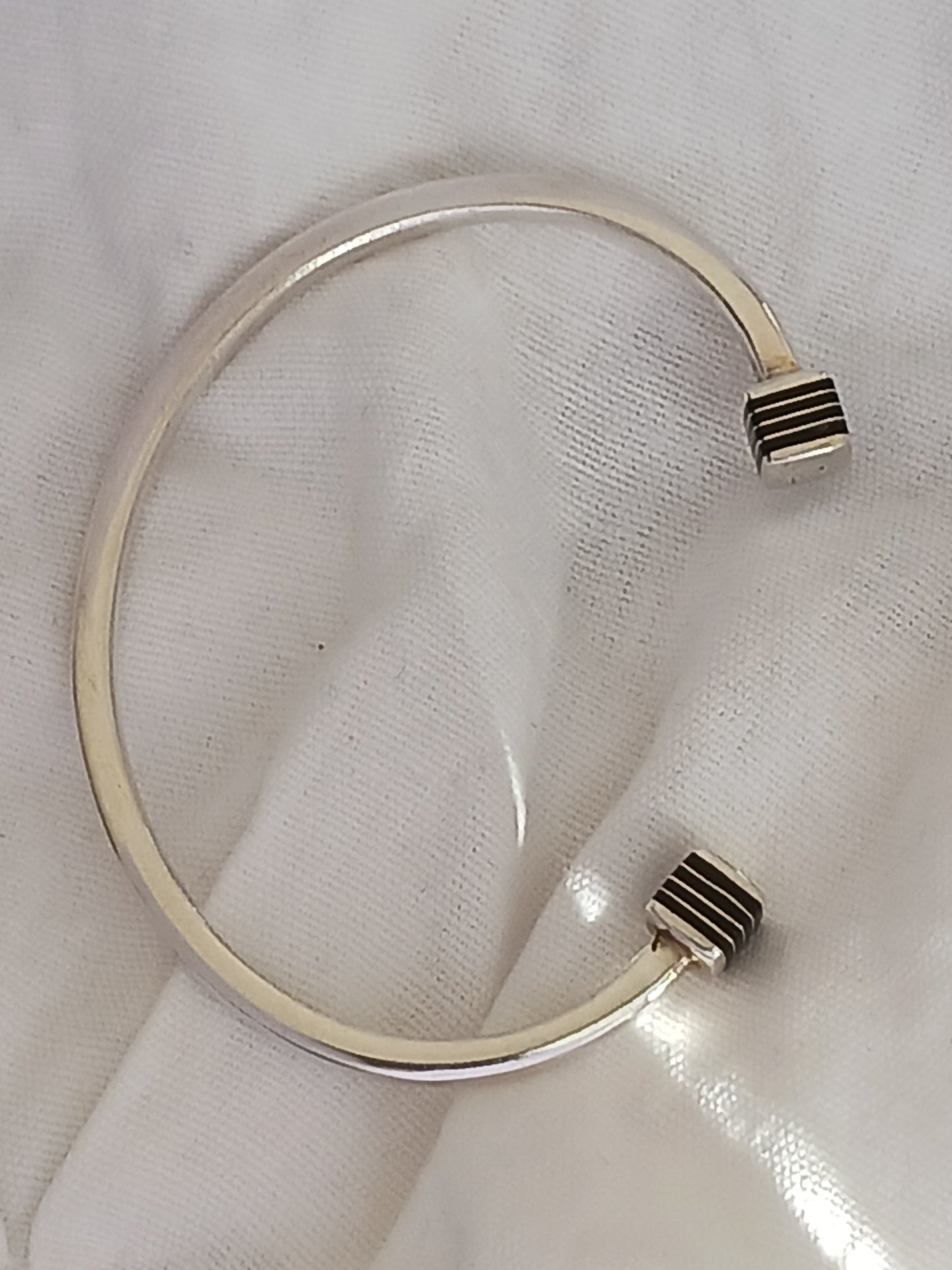 Bracelet en argent massif