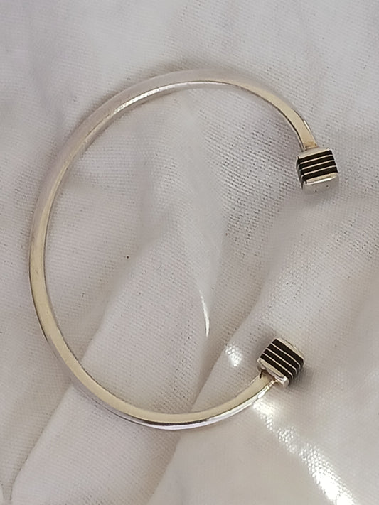 Bracelet en argent massif
