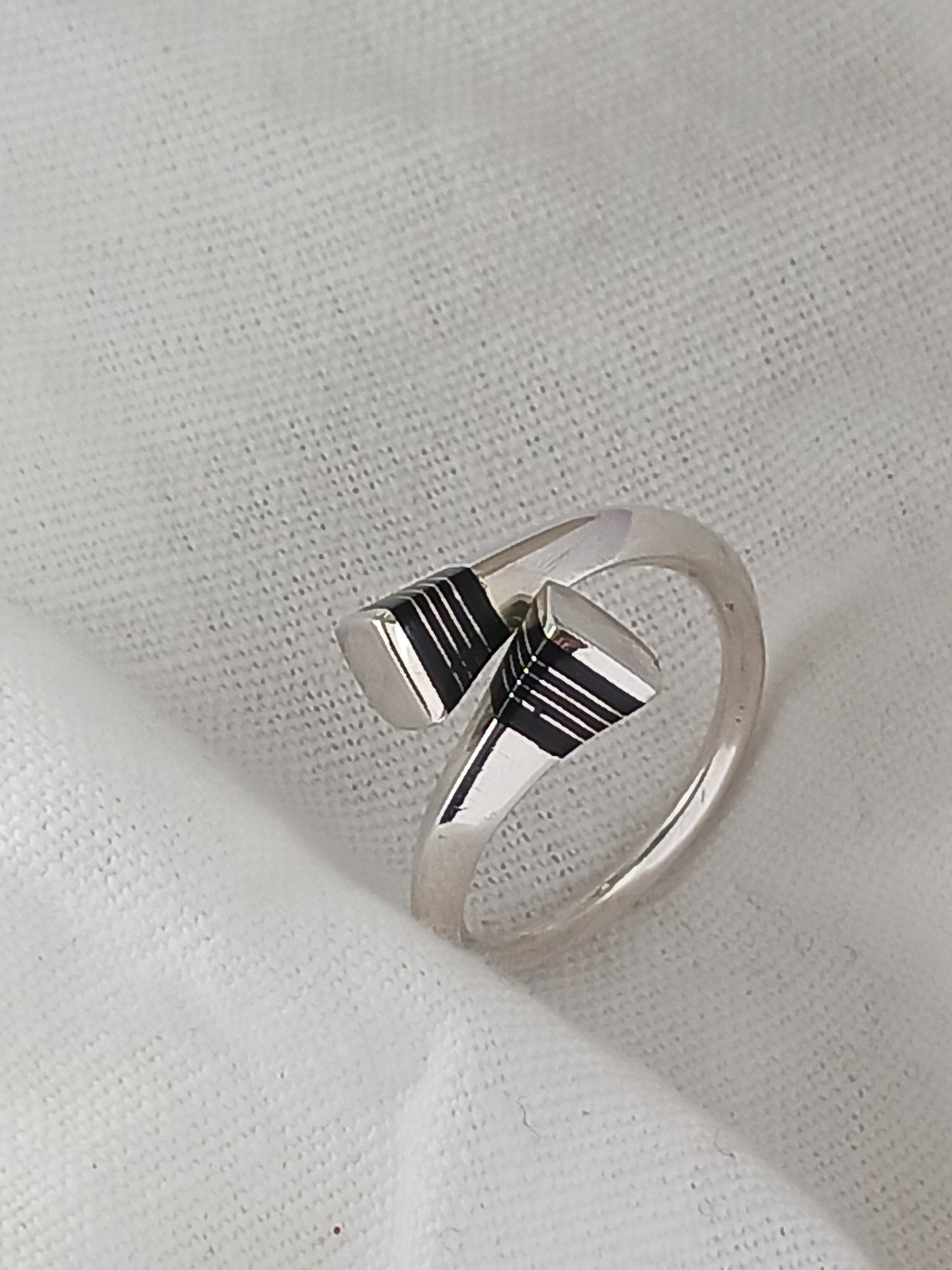 Bague touareg en argent massif